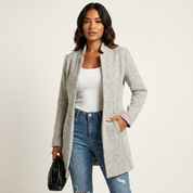 Lange blazerjas voor dames – Irene