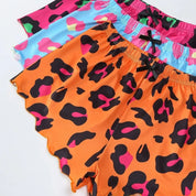 Leopard lounge shorts dames – Savannah