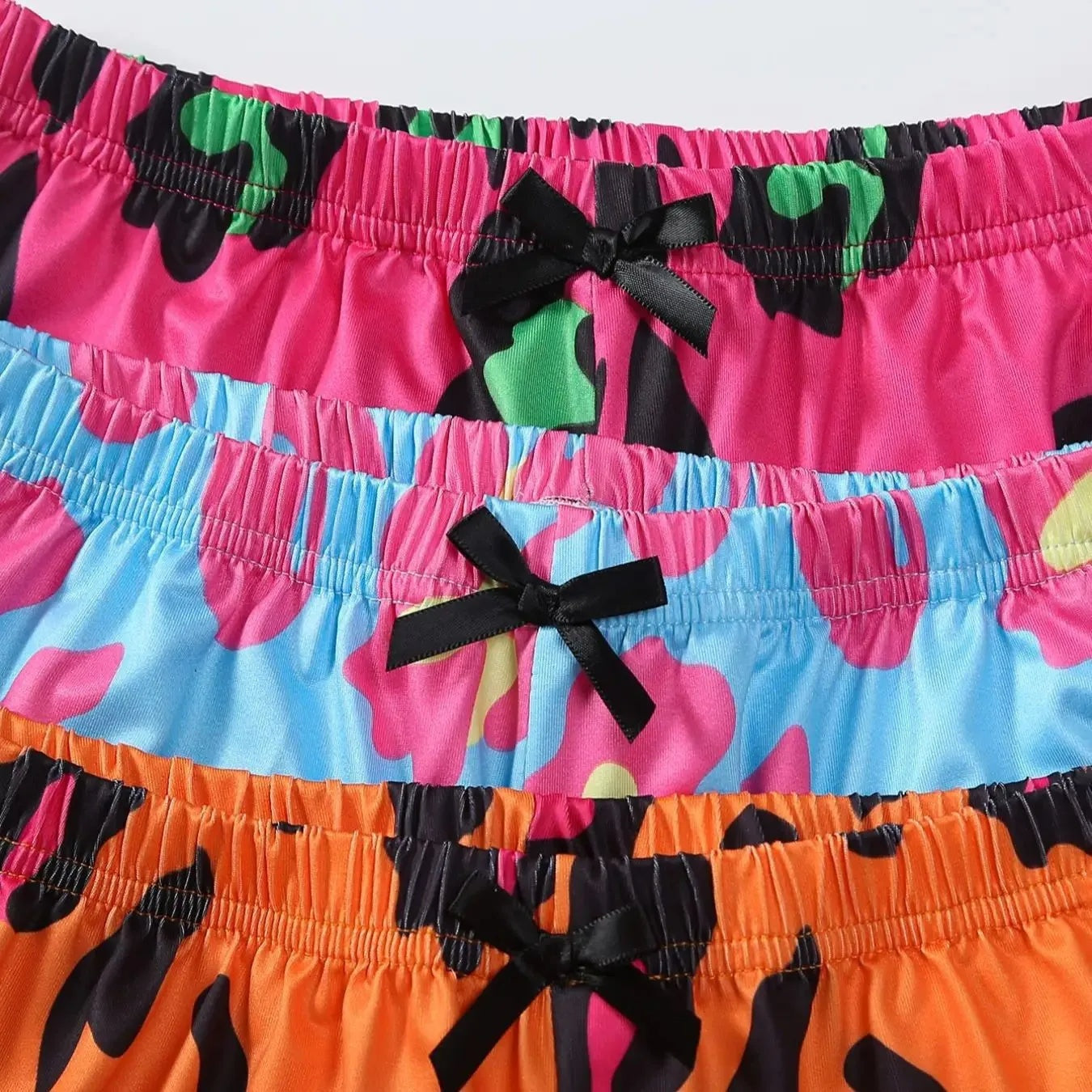 Leopard lounge shorts dames – Savannah