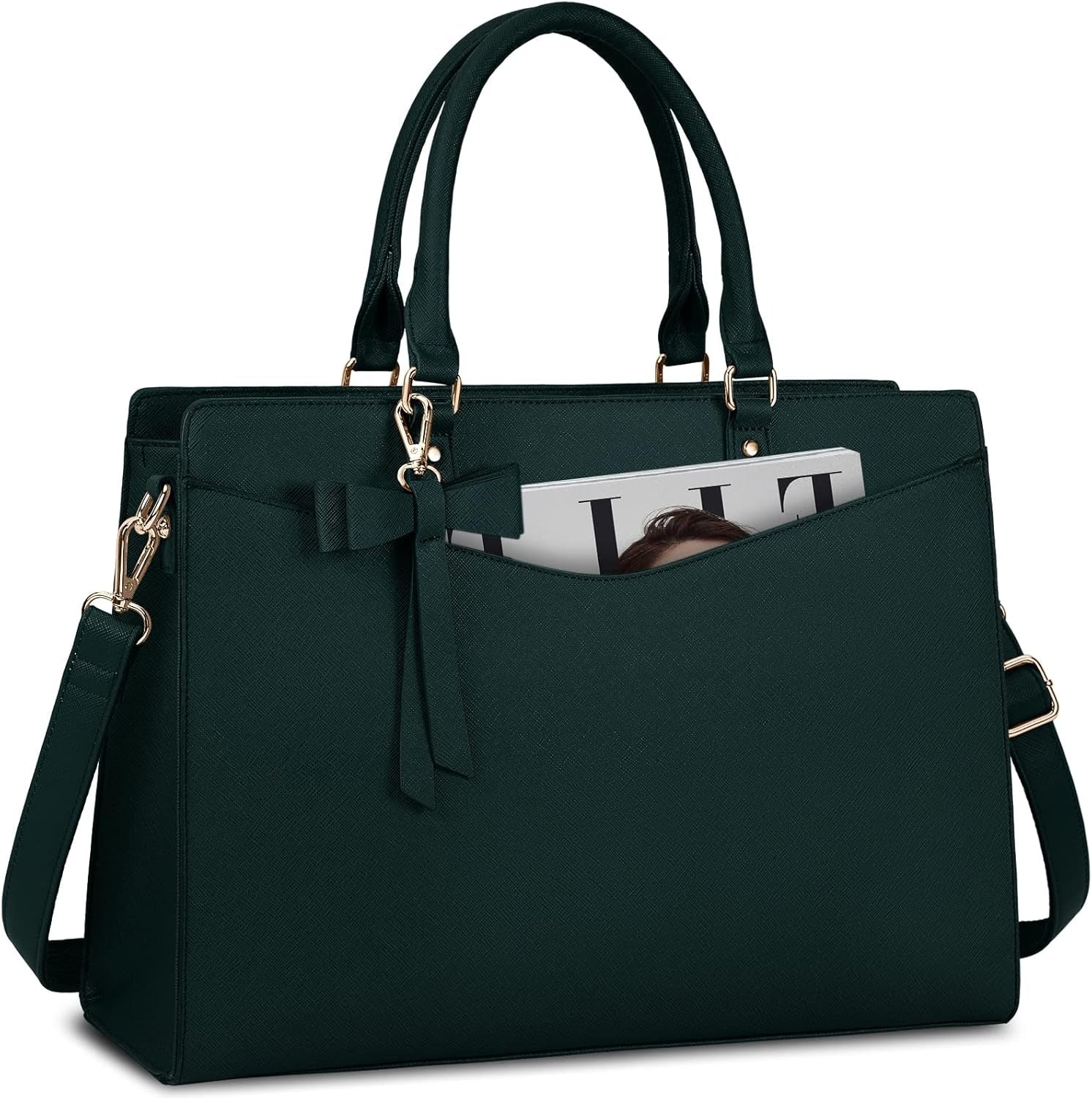 Leren laptoptas – Elara