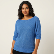 Licht gebreide dames trui – Anaïs