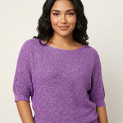 Licht gebreide dames trui – Anaïs