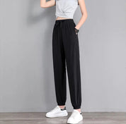 Lichtgewicht dames jogger met elastische taille
