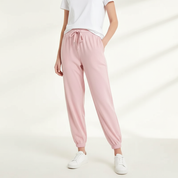 Lichtgewicht dames jogger met elastische taille