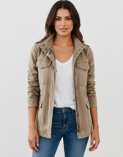 Lichtgewicht dames utility jas met zakken – Maëlle