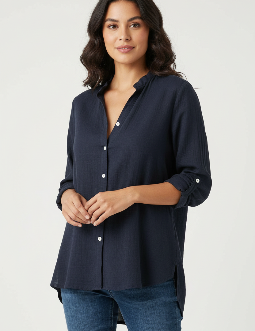 Linen women’s blouse – Desiree