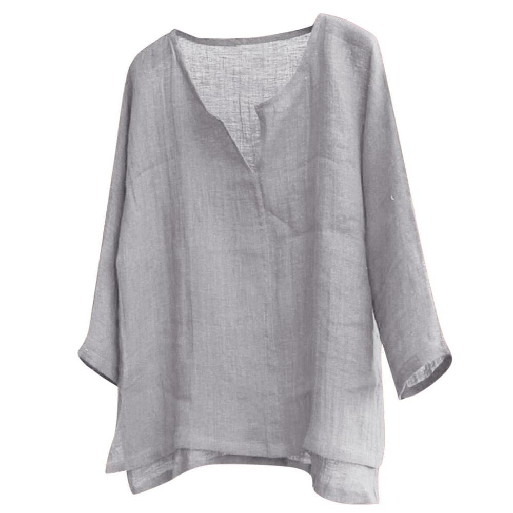 Linnen dames blouse met relaxte pasvorm – Camille