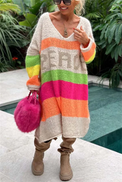 Losse Ibiza Peace Trui Dames – Pamela