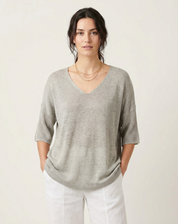 Luchtige V-hals dames trui – Marise