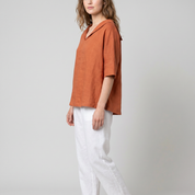 Luchtige Blouse met Elegante Kraag - Sanne