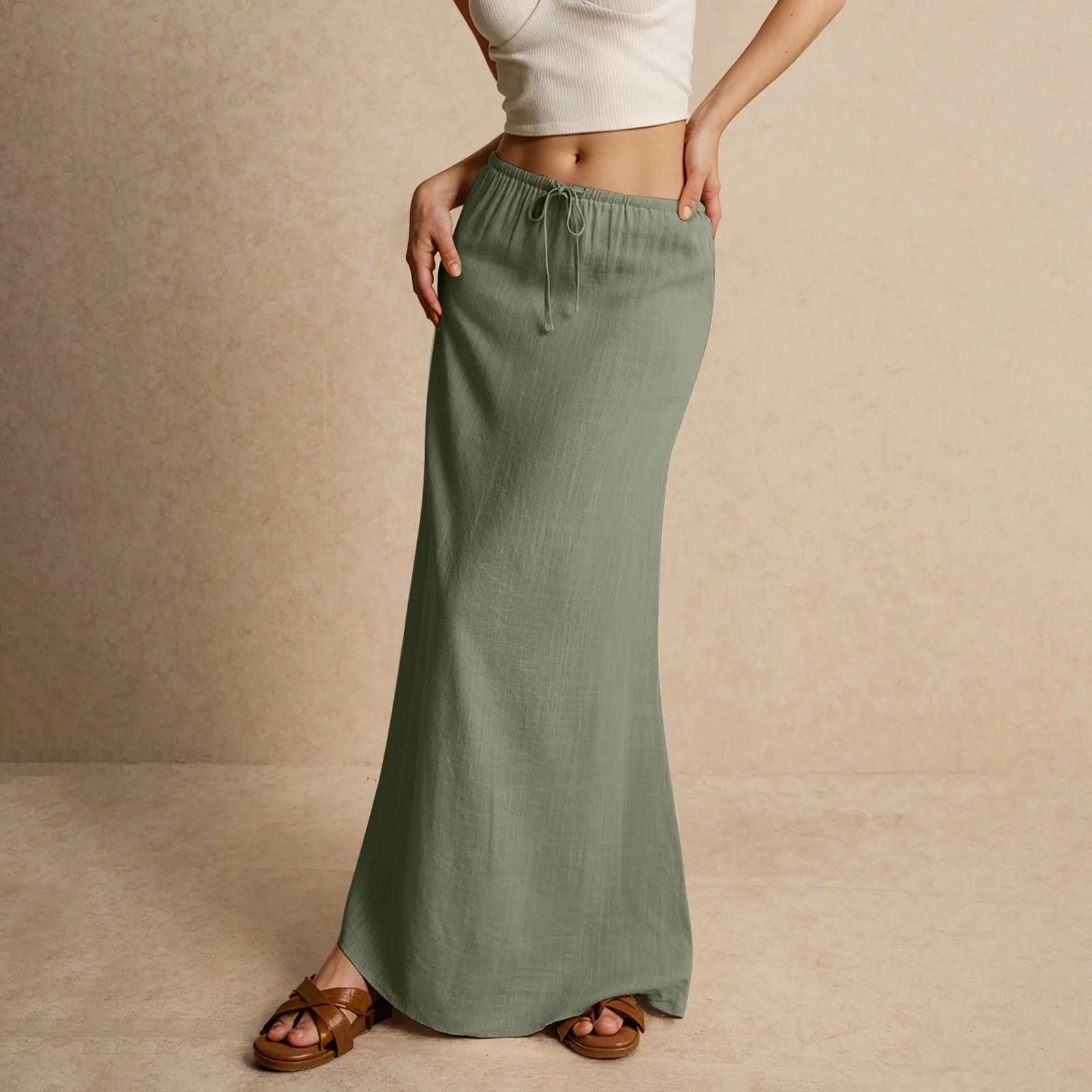 Luchtige Maxi Dames Rok – Muse