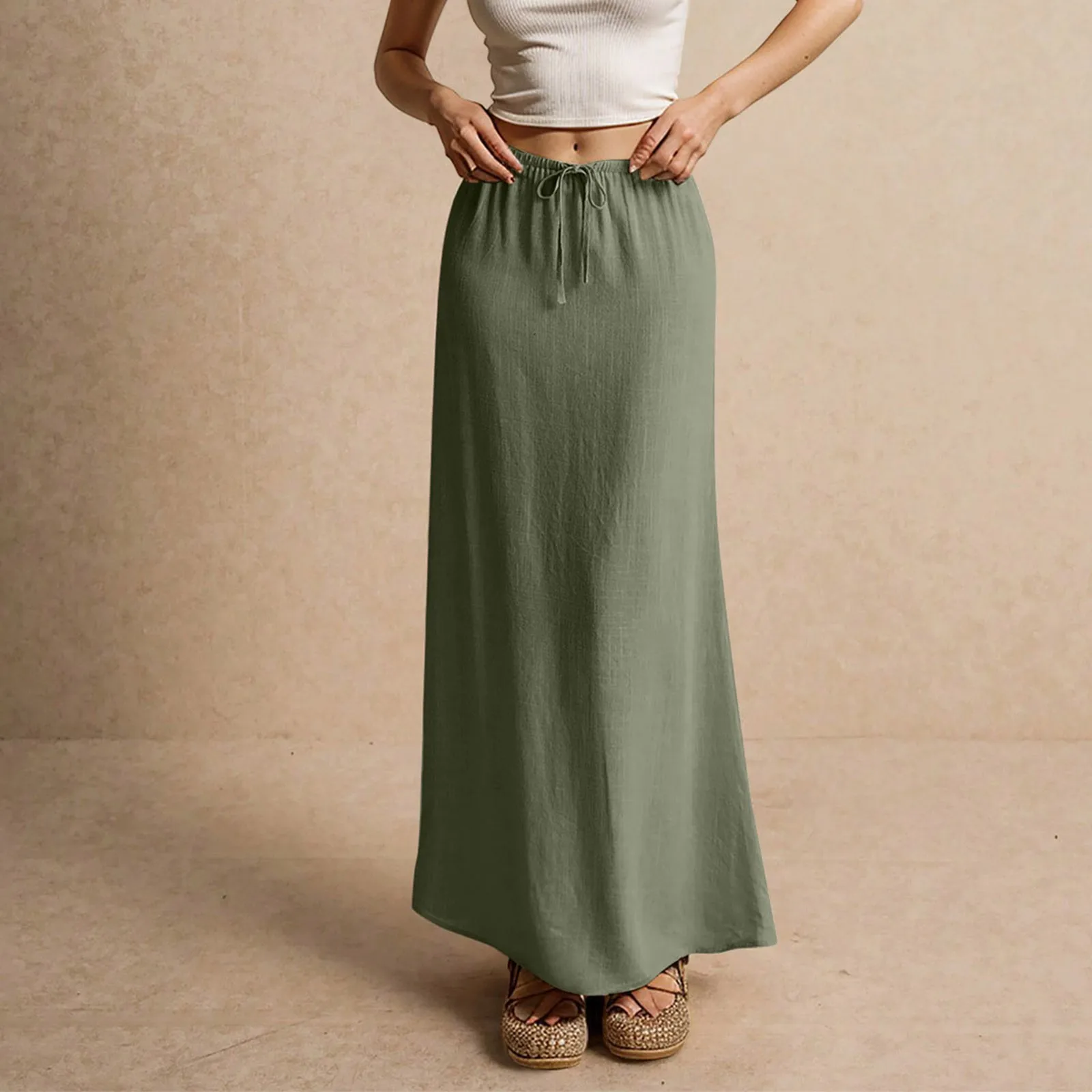 Luchtige Maxi Dames Rok – Muse
