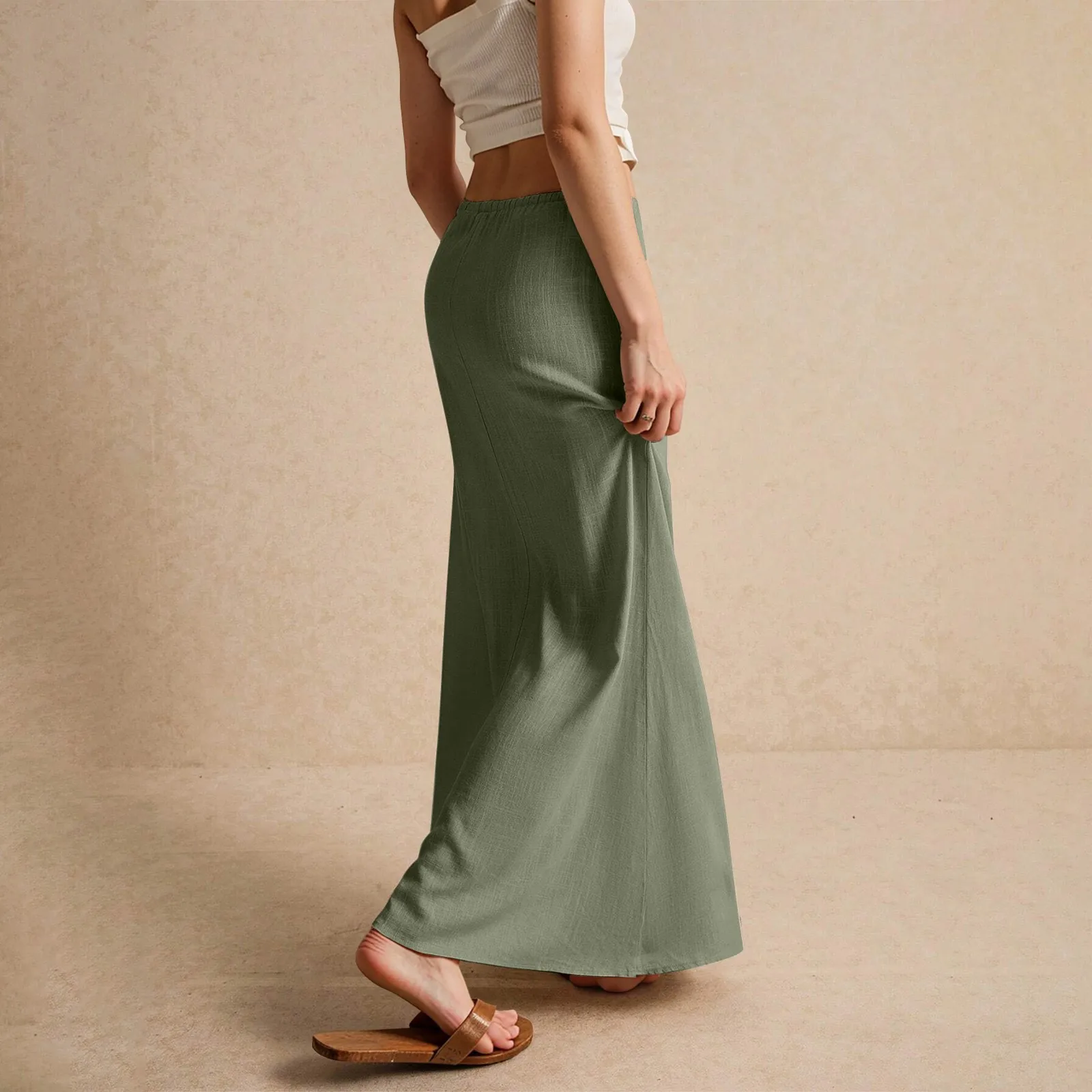 Luchtige Maxi Dames Rok – Muse