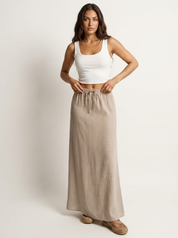 Luchtige Maxi Dames Rok – Muse