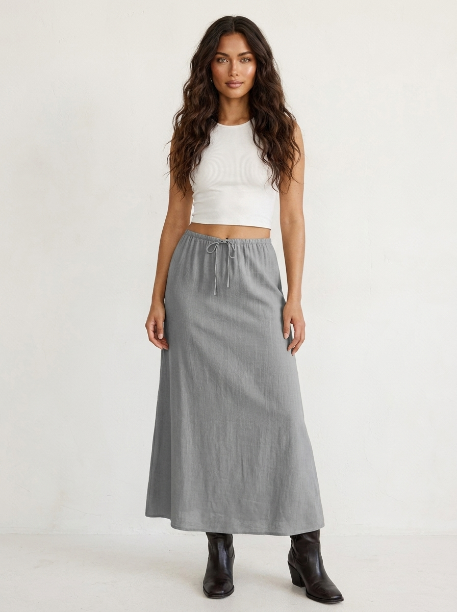 Luchtige Maxi Dames Rok – Muse