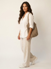 Luchtige blouse & pantalon set - Olivia