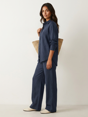 Luchtige blouse & pantalon set - Olivia