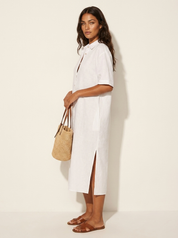 Luchtige blousejurk met knoopsluiting - Sophie