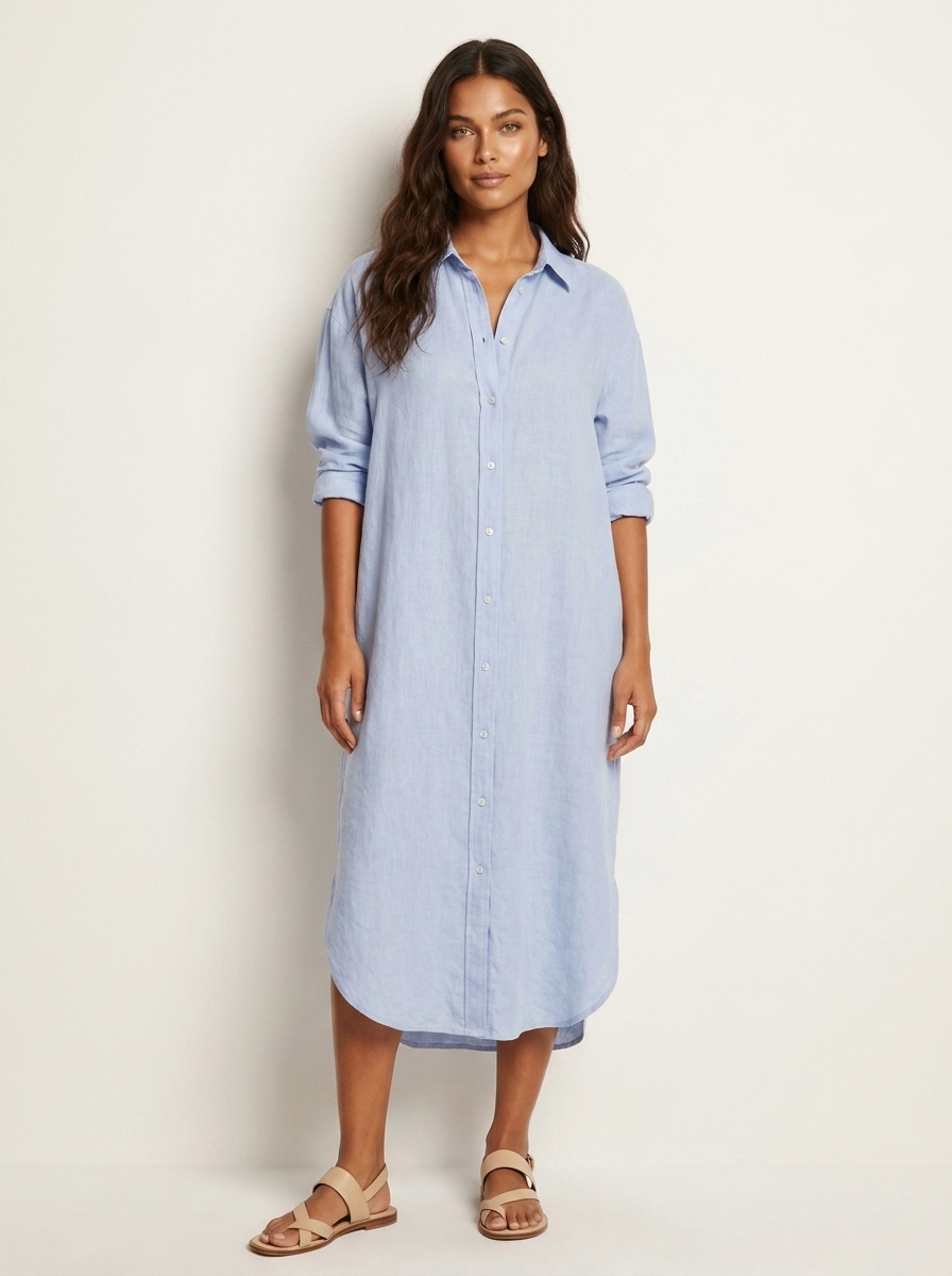 Luchtige oversized blousejurk - Nora
