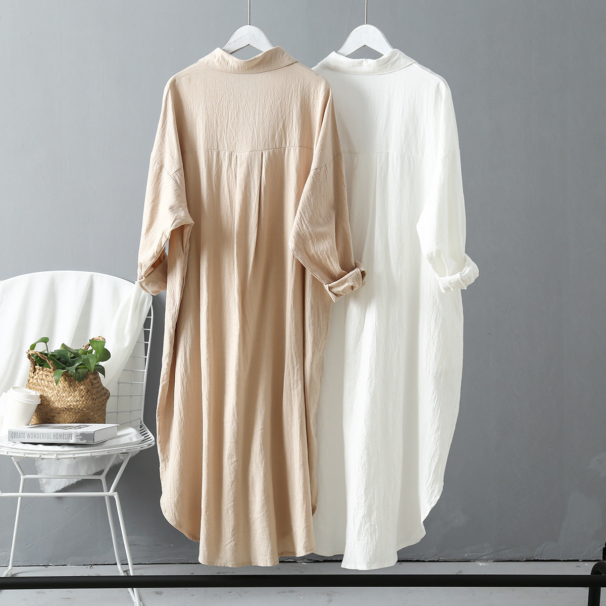 Luchtige oversized blousejurk - Nora