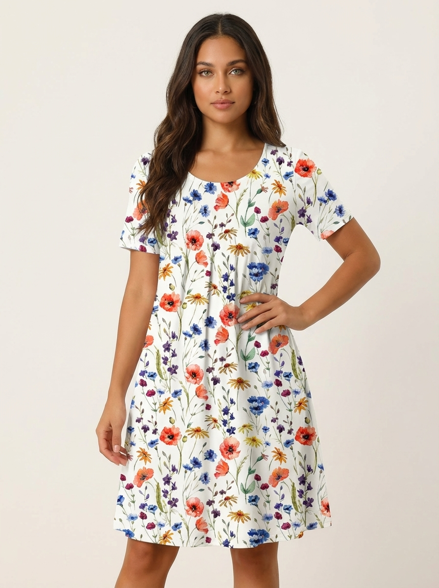 stijlvolle en comfortabele damesjurk met elegante pasvorm.