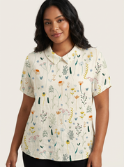 Luchtige dames blouse met bloemenprint – Elodie