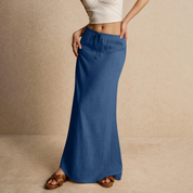 Luchtige maxi dames rok – Muse Drape