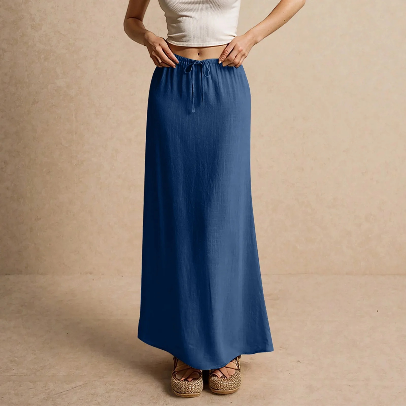 Luchtige maxi dames rok – Muse Drape