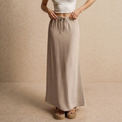Luchtige maxi dames rok – Muse Drape
