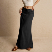 Luchtige maxi dames rok – Muse Drape