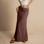 Luchtige maxi dames rok – Muse Drape