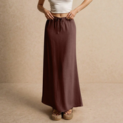 Luchtige maxi dames rok – Muse Drape