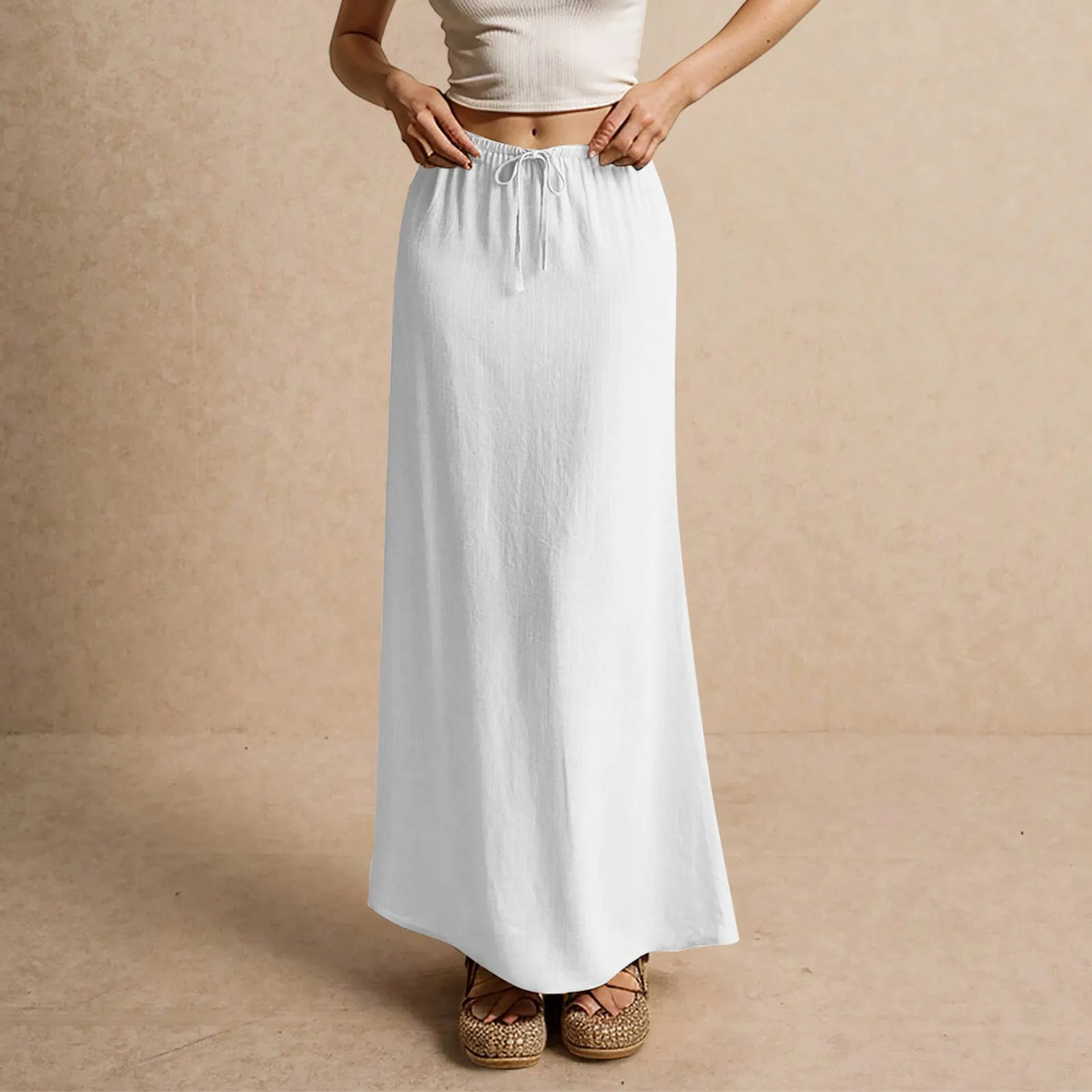Luchtige maxi dames rok – Muse Drape