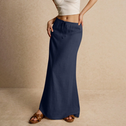 Luchtige maxi dames rok – Muse Drape