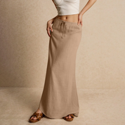Luchtige maxi dames rok – Muse Drape