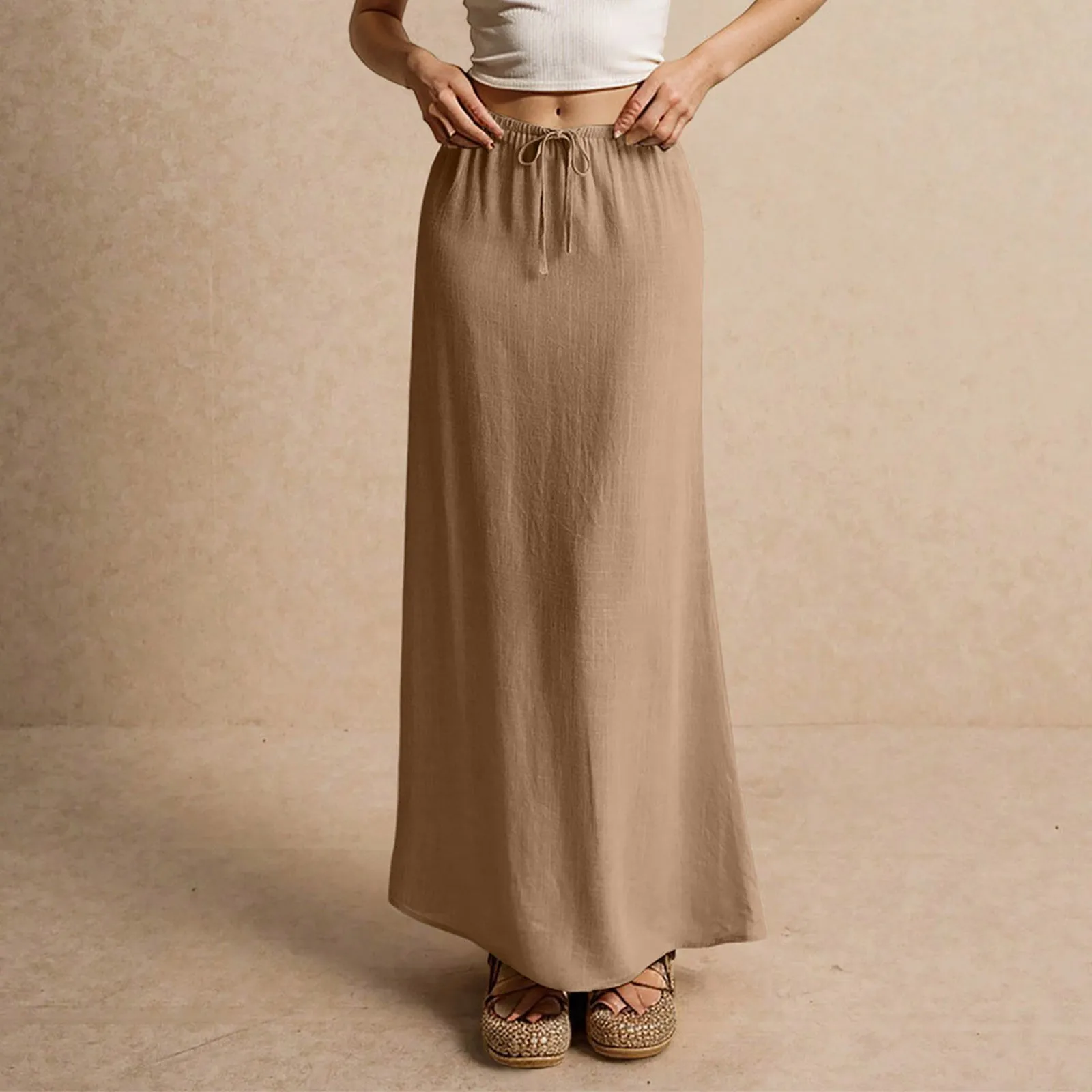 Luchtige maxi dames rok – Muse Drape