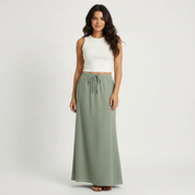 Luchtige maxi dames rok – Muse Drape