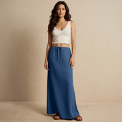 Luchtige maxi dames rok – Muse Drape