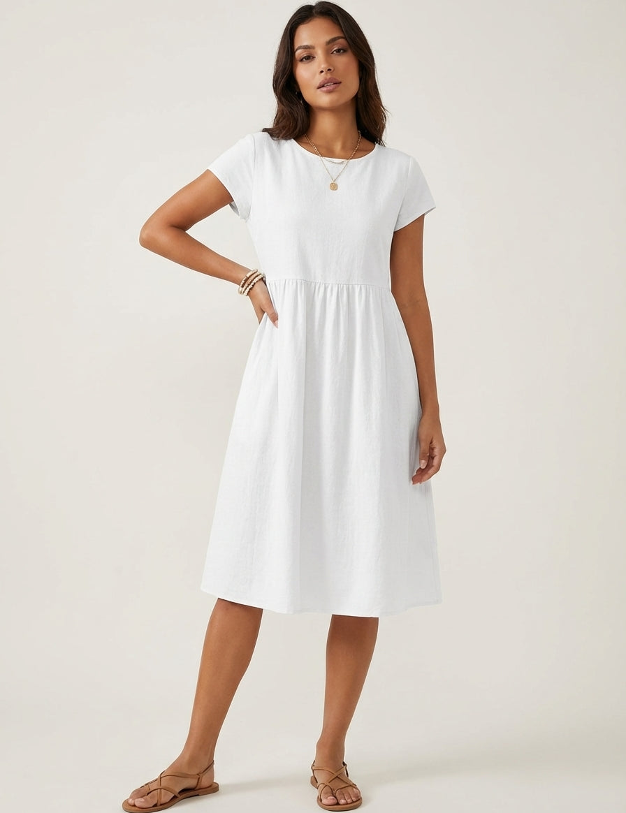 Lightweight midi dress – Rosa