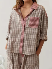 Luchtige pyjama set dames – Serene