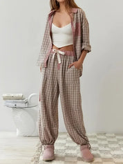 Luchtige pyjama set dames – Serene