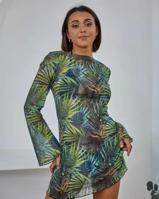 Luchtige strand cover-up jurk dames – Solène