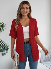 Luchtig gebreid dames vest – Alina