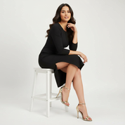 Luipaard en lak stiletto sandalen met enkelband – Séraphine