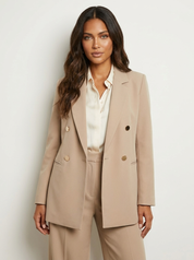 Luxe double-breasted blazer - Vivienne