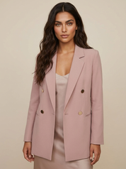 Luxe double-breasted blazer - Vivienne