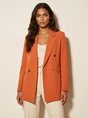 Luxe double-breasted blazer - Vivienne