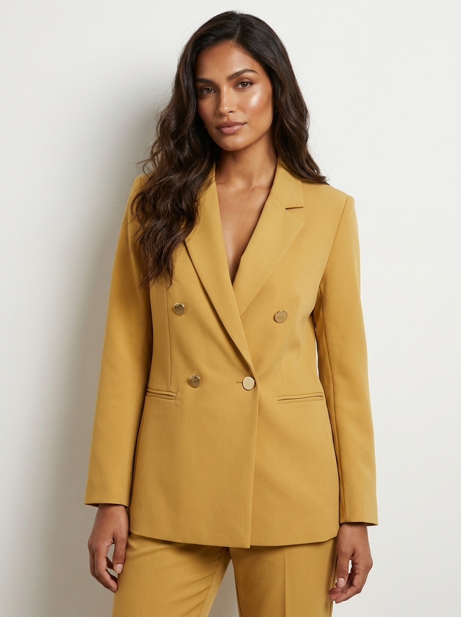 Luxe double-breasted blazer - Vivienne