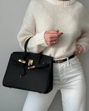Luxe handtas met elegante sluiting - Vivienne