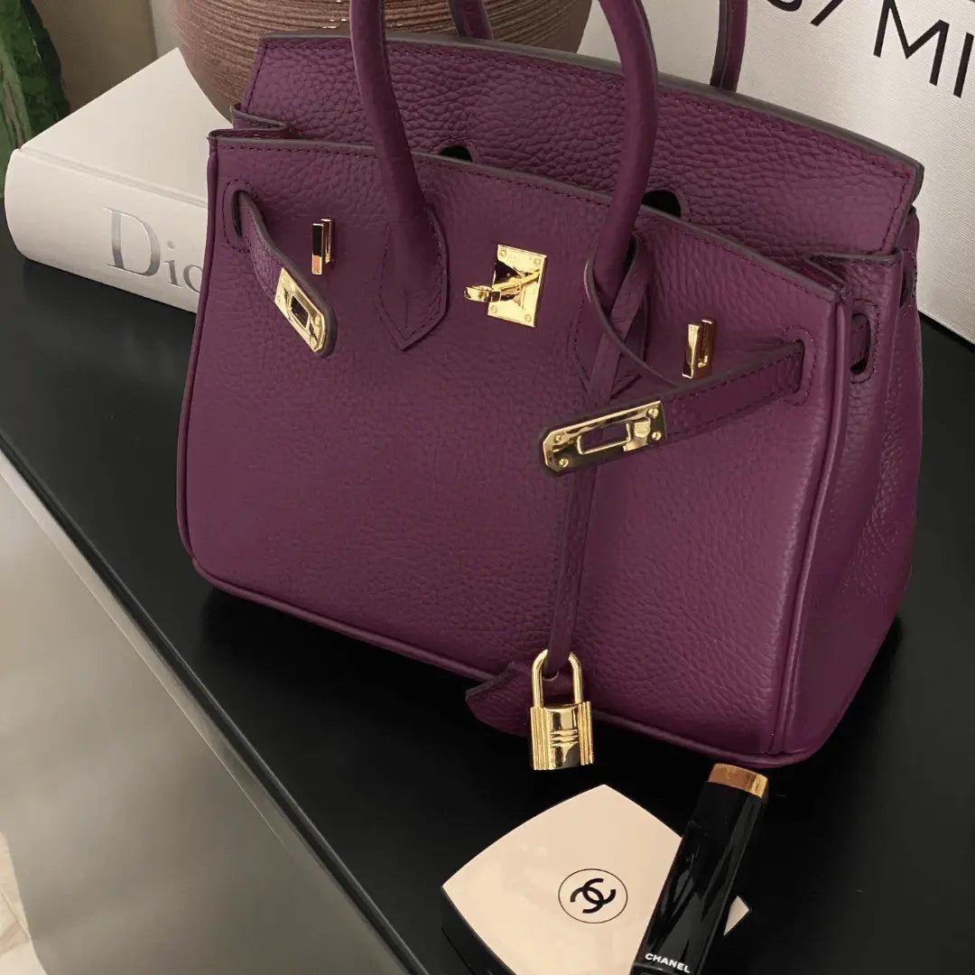 Luxe handtas met elegante sluiting - Vivienne